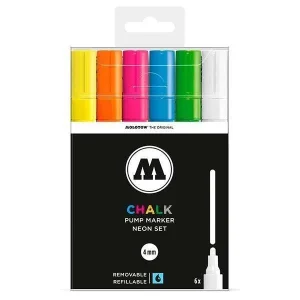 CHALK MARKER NEON-SET (4 MM)