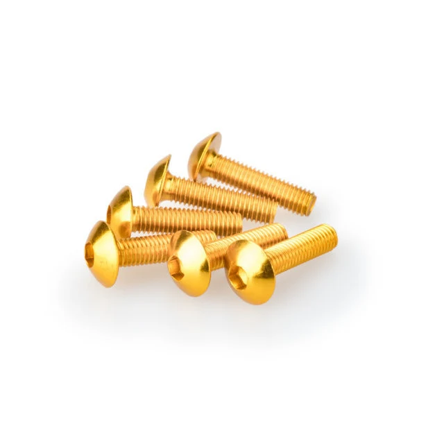 Blister 6 Tornillos abombado aluminio anodizado M5X20mm Puig - Imagen 7