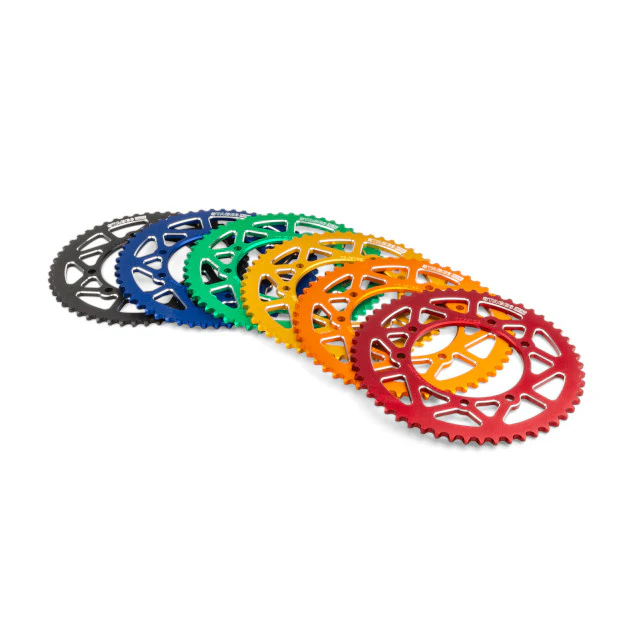 Corona Aprilia SX / Derbi Senda euro 4 53D 420 aluminio CNC Stage6 - Imagen 2